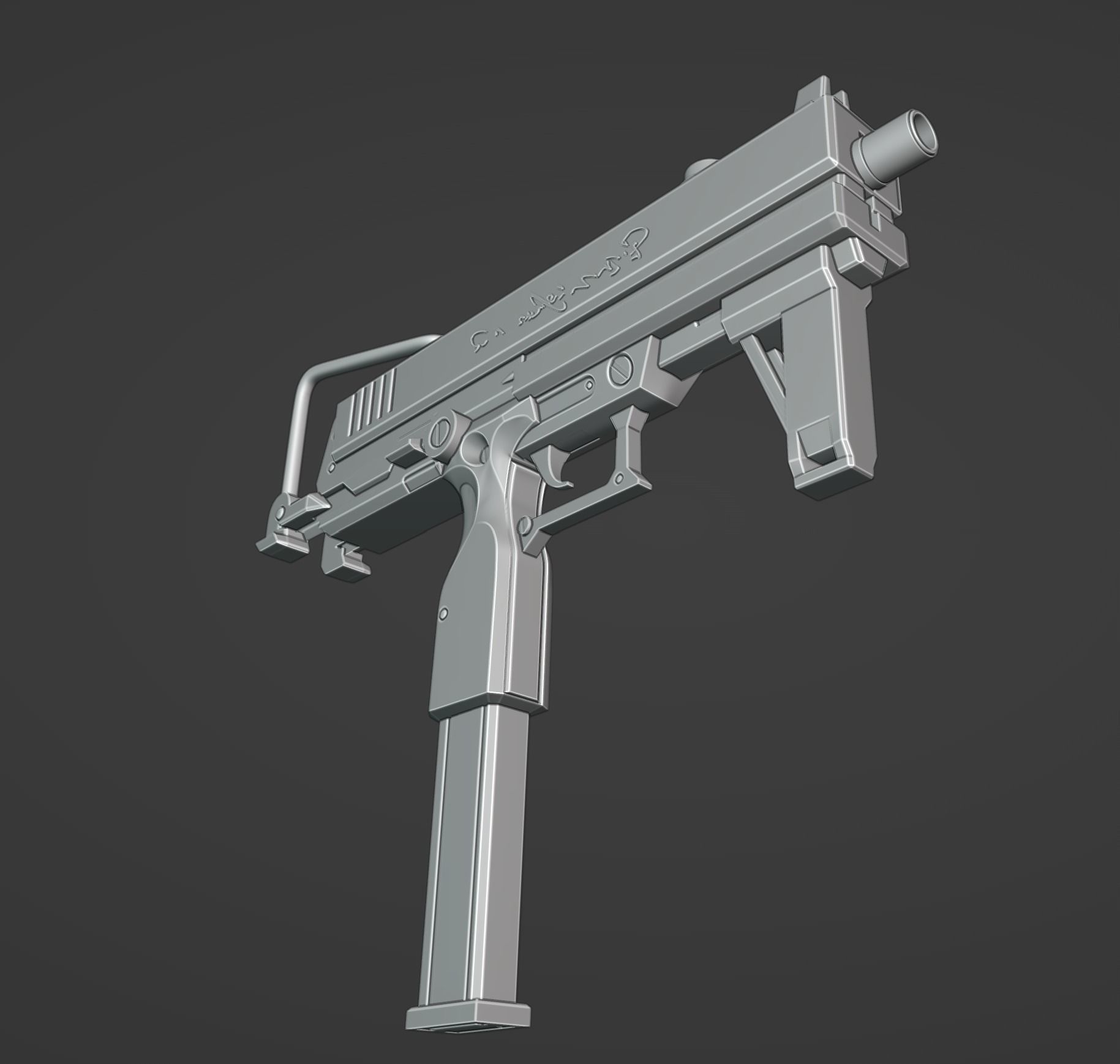 Honkai Star Rail - Kafka Uzi - Honkai Cosplay - Kafka Cosplay 3D print model_4