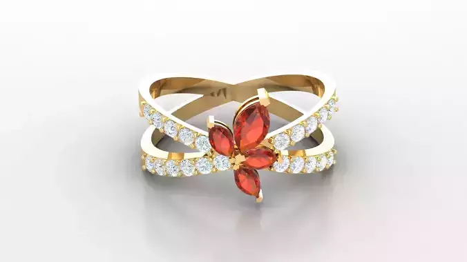 Women Diamond Solitaire V4   SLT 199