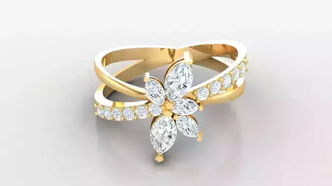 Women Diamond Solitaire V4   SLT 198