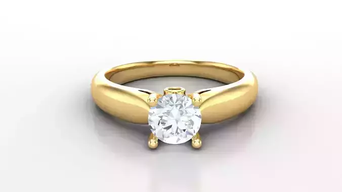 Women Diamond Solitaire V4   SLT 193