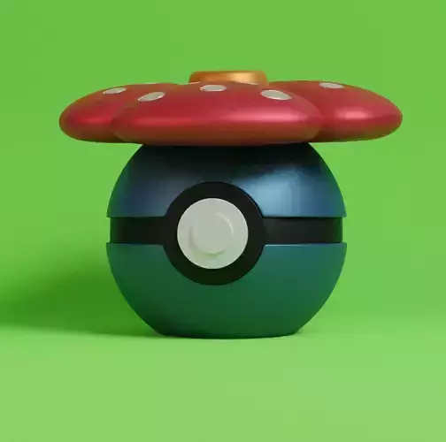 Pokemon Vileplume Pokeball 