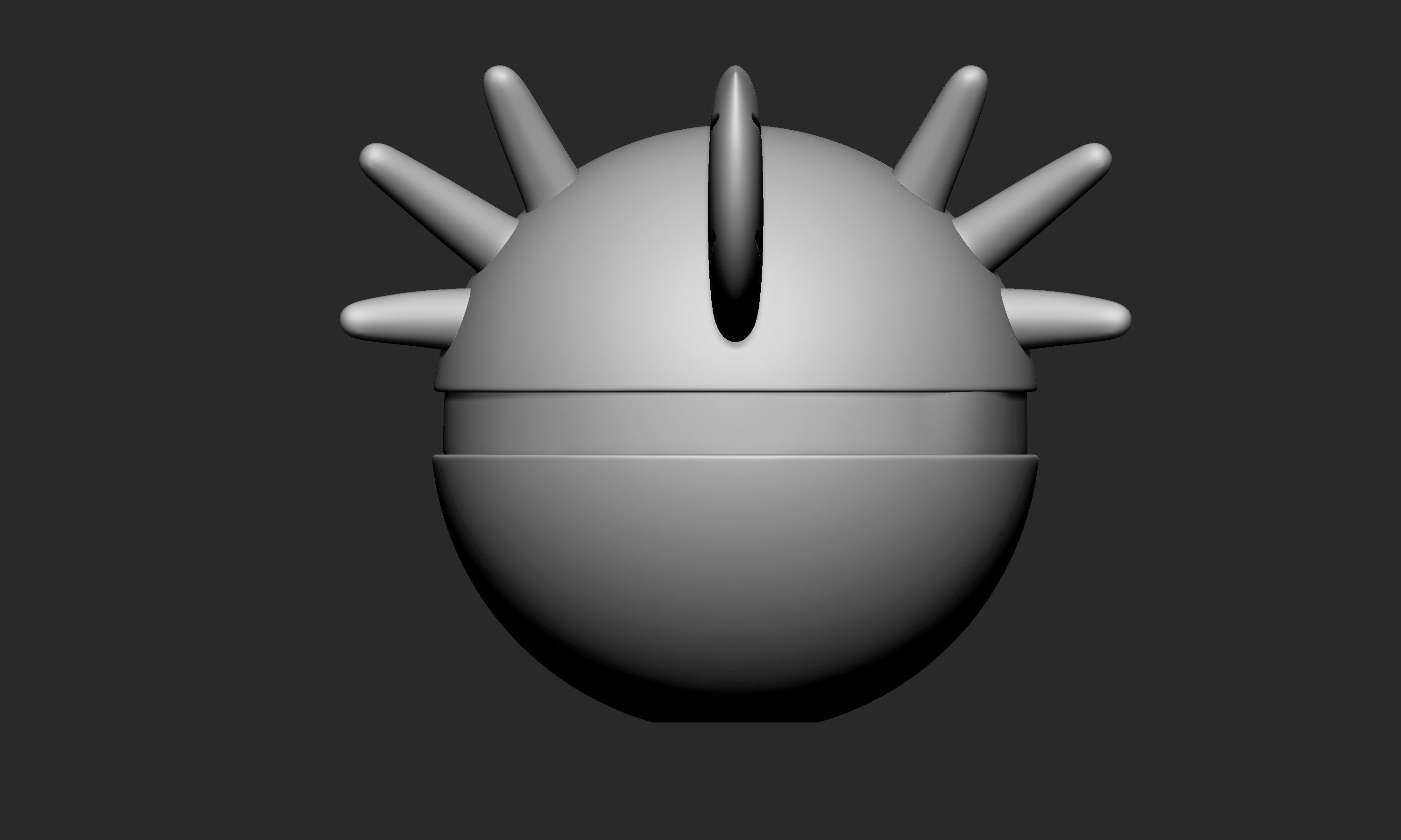 Pokemon Horsea Pokeball 3D print model_6