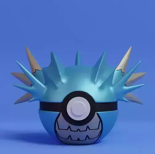 Pokemon Seadra Pokeball 3D print model
