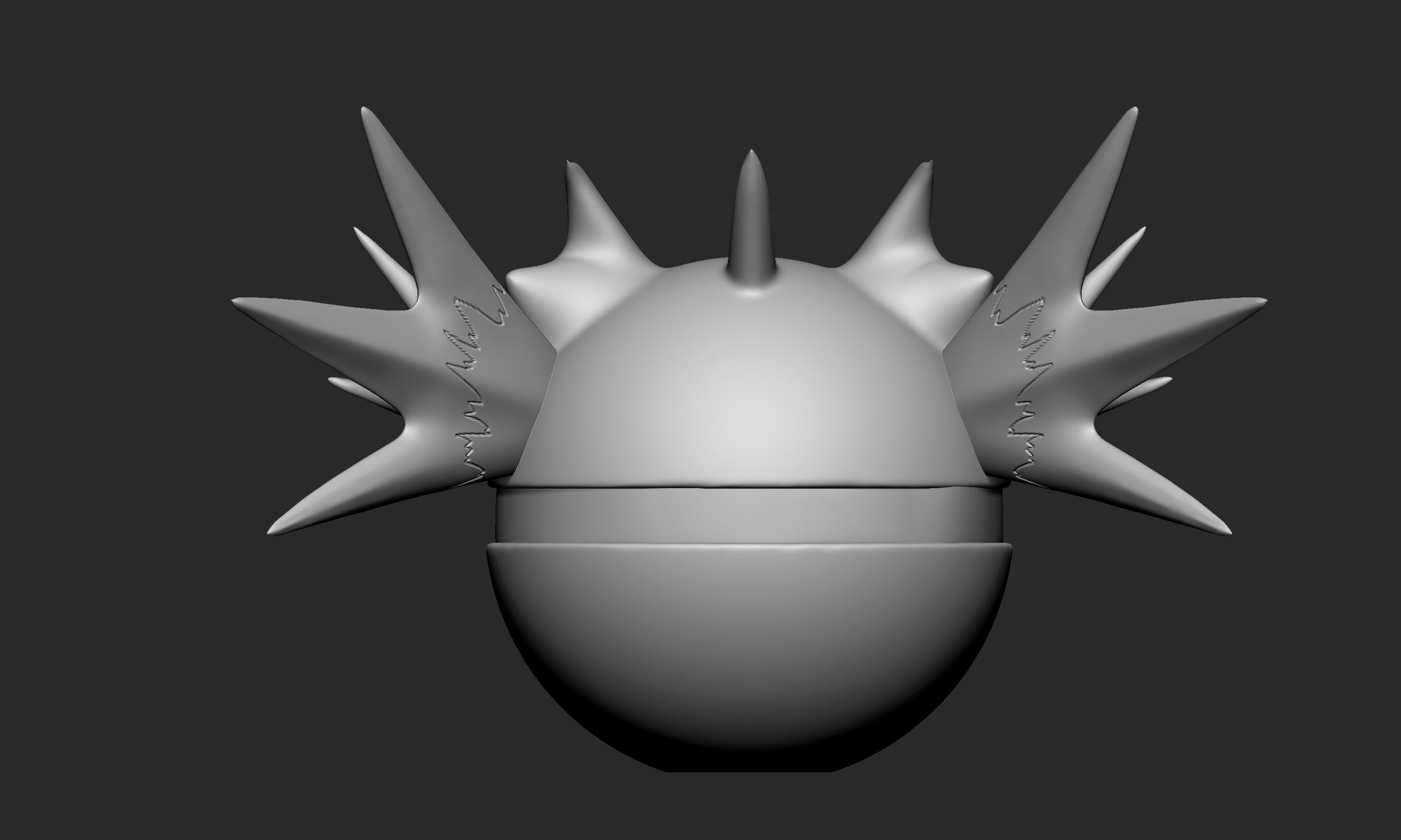 Pokemon Seadra Pokeball 3D print model_6