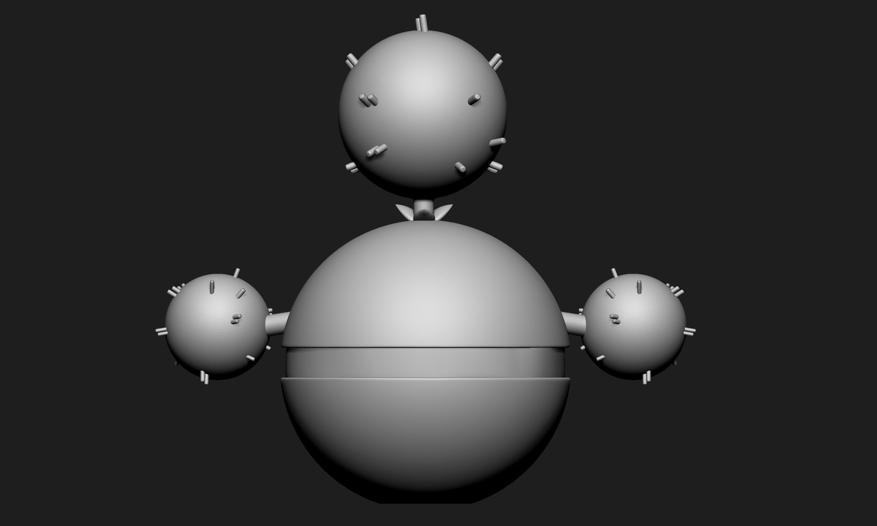 Pokemon Jumpluff Pokeball 3D print model_6