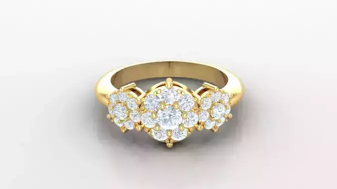 Women Diamond Solitaire V4   SLT 178