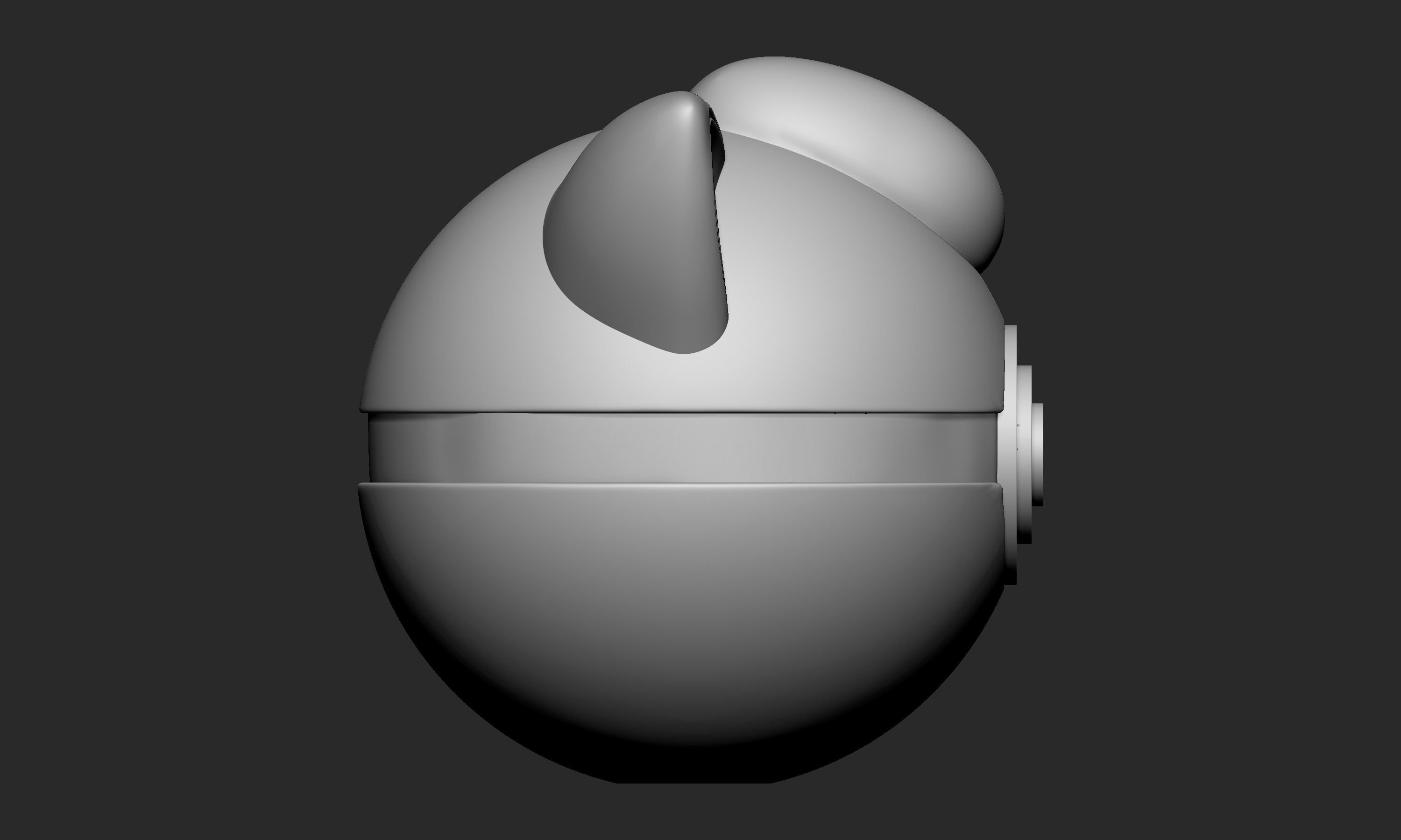 Pokemon Jigglypuff Pokeball Free 3D print model_7