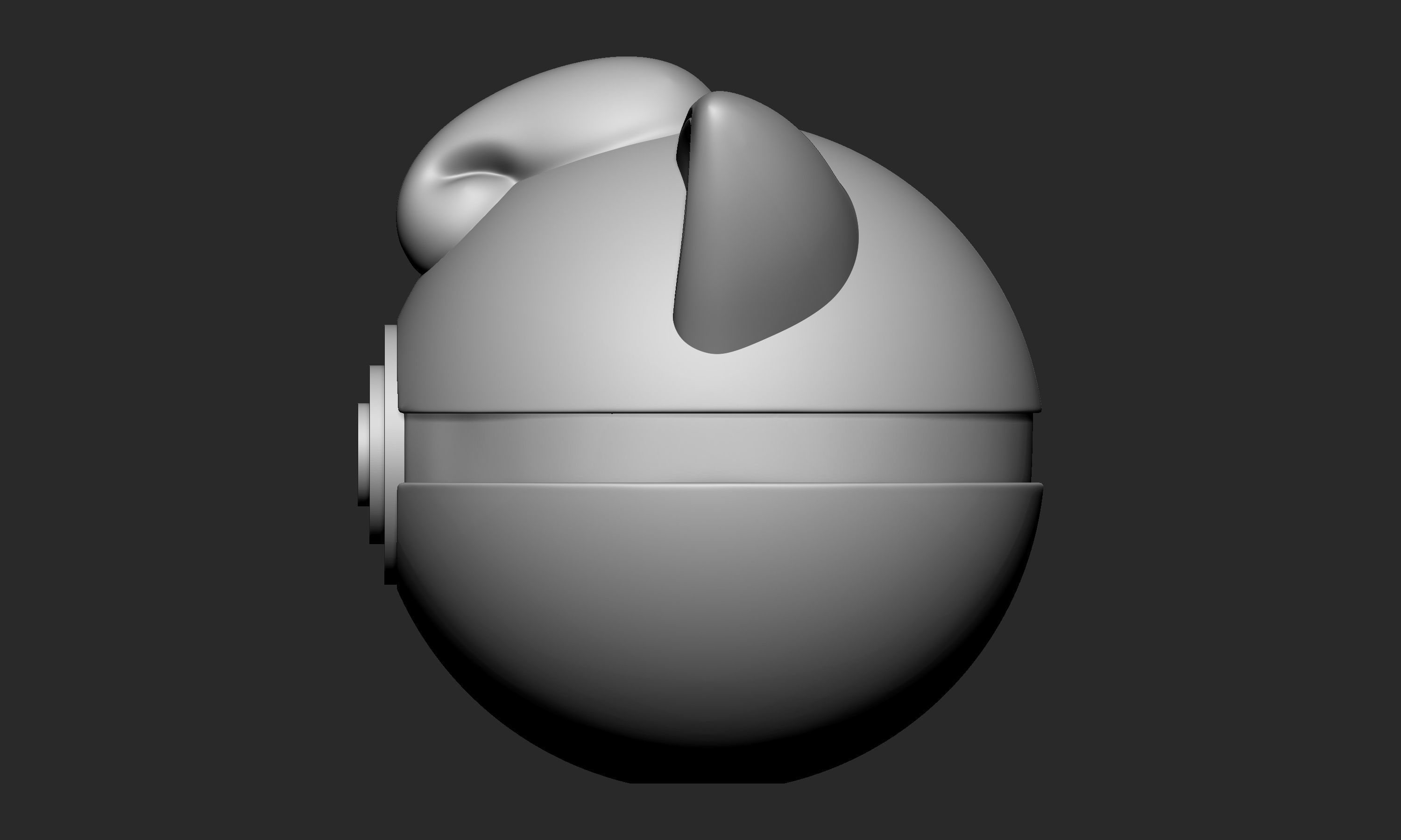 Pokemon Jigglypuff Pokeball Free 3D print model_3