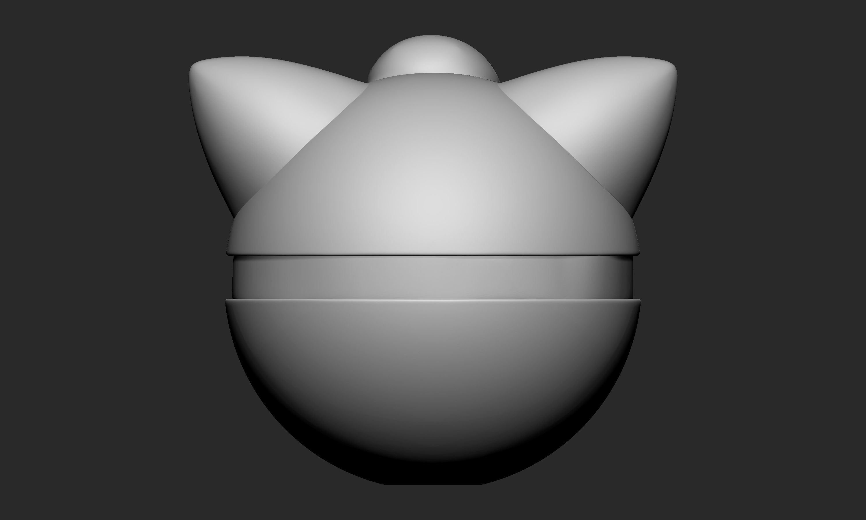 Pokemon Jigglypuff Pokeball Free 3D print model_6