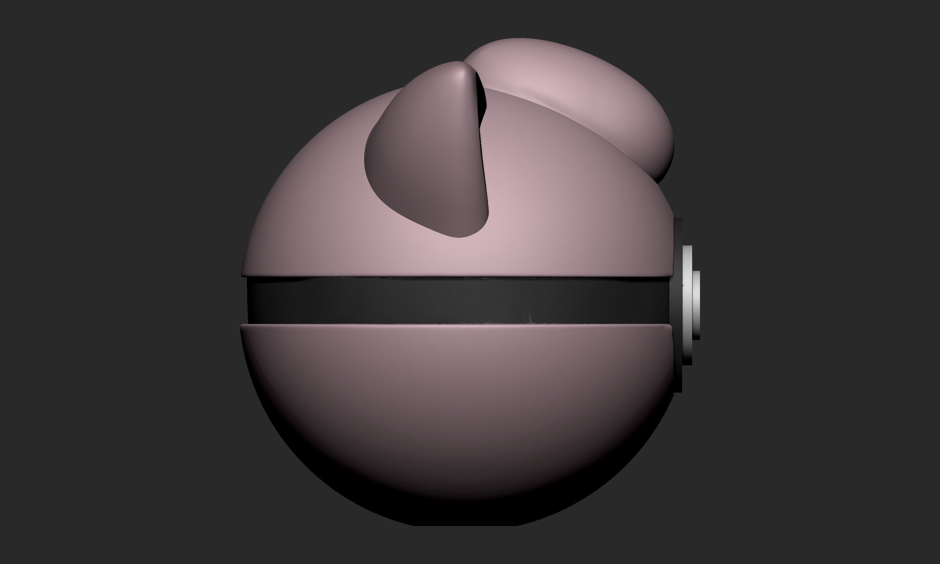 Pokemon Igglybuff Jigglypuff Wigglytuff Pokeball 3D print model_10