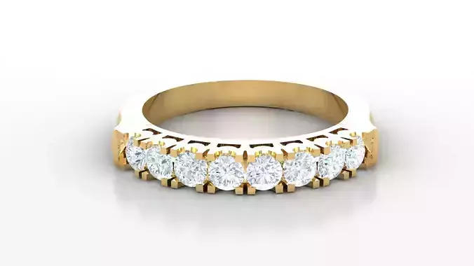 Women Diamond Solitaire V4   SLT 172 3D print model