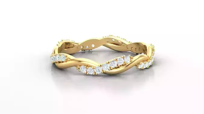 Women Diamond Solitaire V4   SLT 171 3D print model