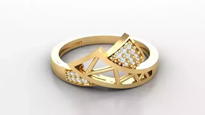 Women Diamond Solitaire V4  SLT 154