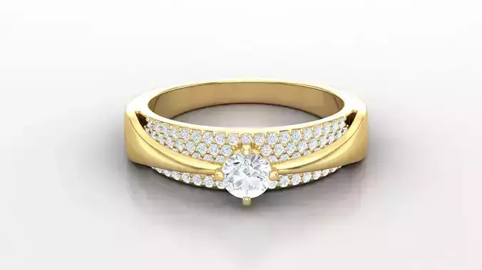 Women Diamond Solitaire V4  SLT 153
