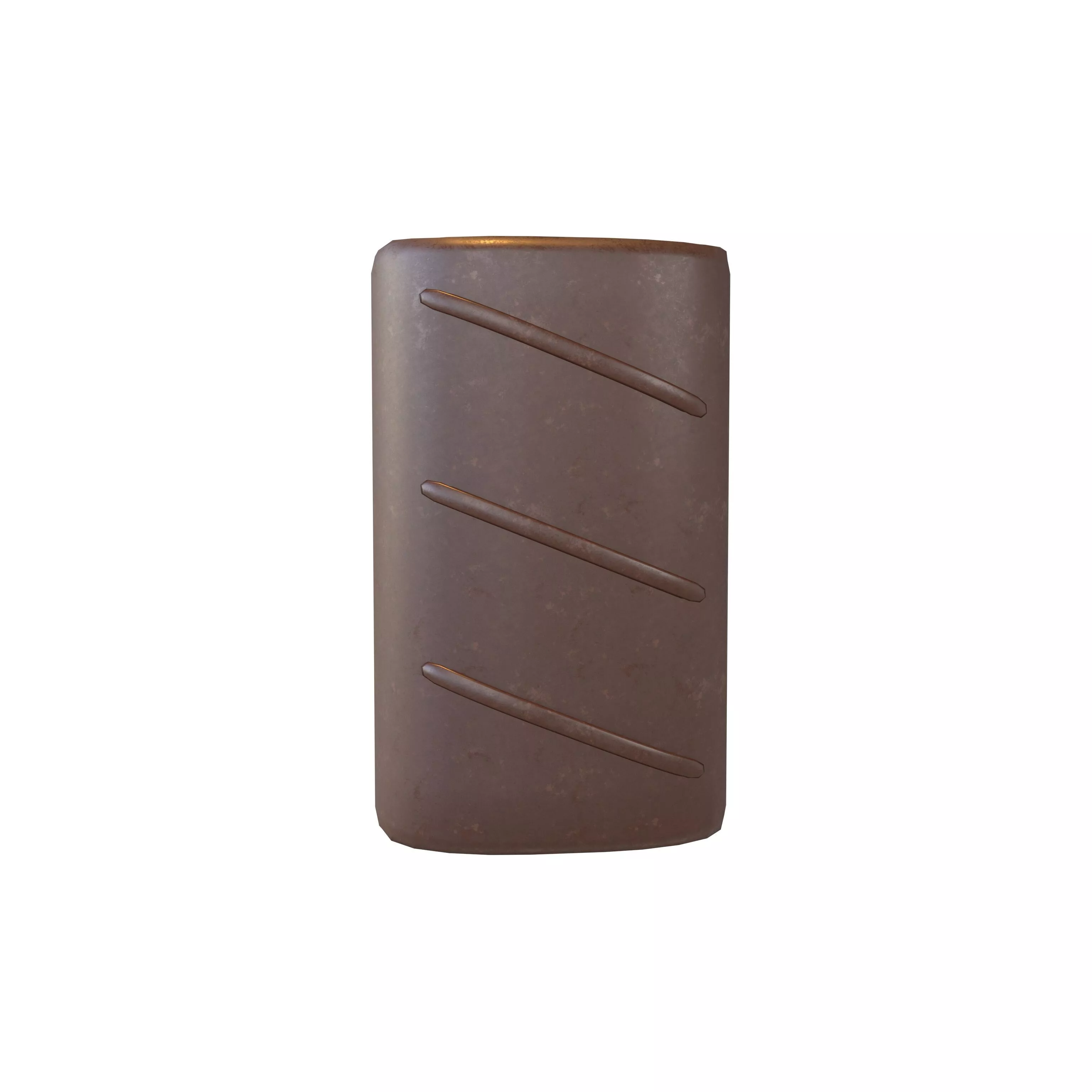 Rectangle Shape Chocolate V1 001 Low-poly 3D model