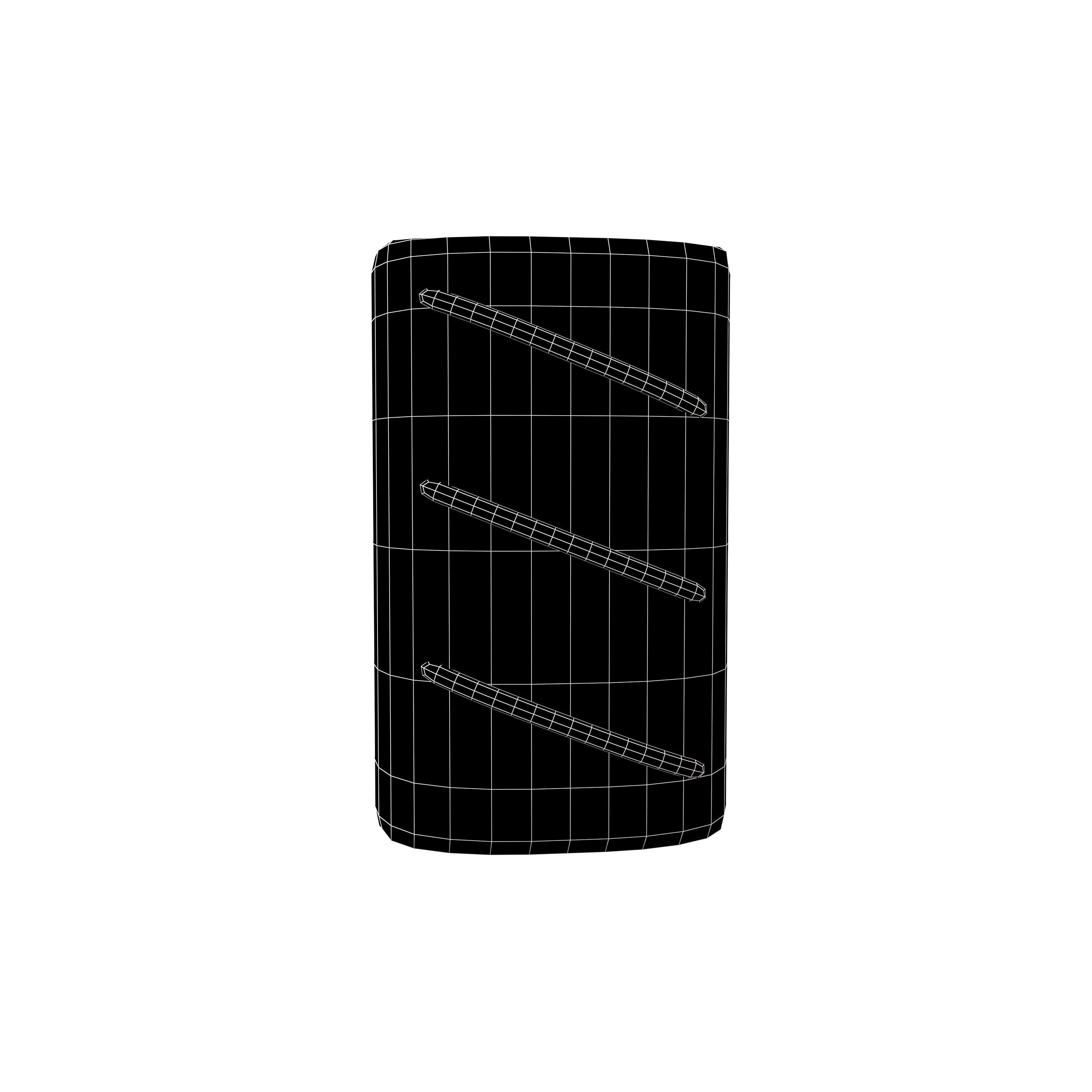 Rectangle Shape Chocolate V1 002 Low-poly 3D model_4