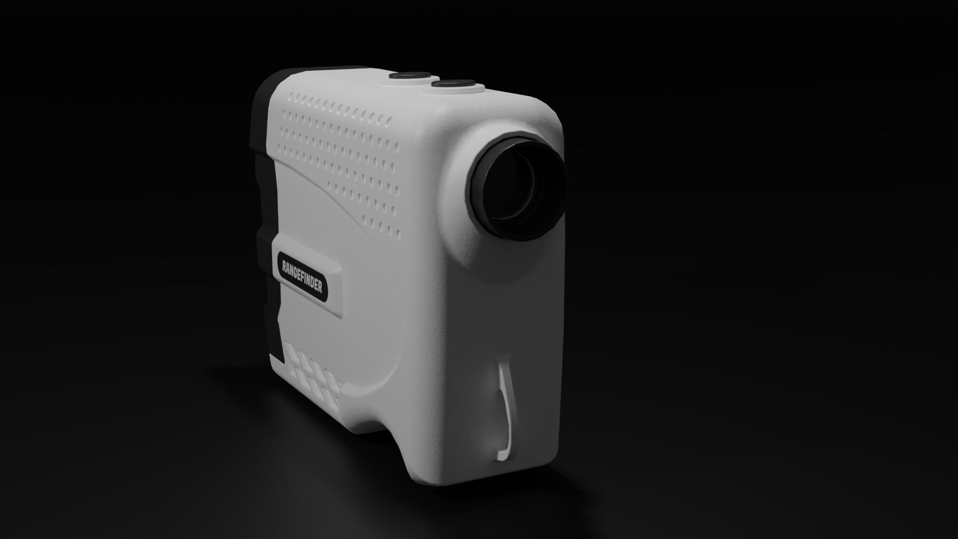Golf Rangefinder Low-poly 3D model_2