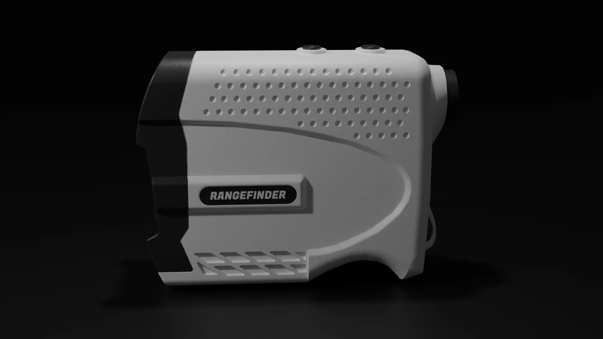 Golf Rangefinder Low-poly 3D model_0