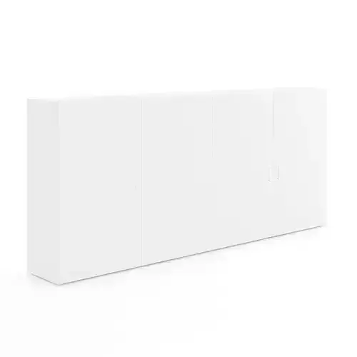 White Double Cupboard