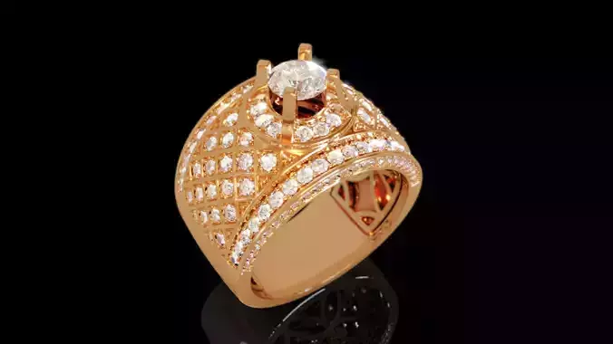 Men Ring 4 3D print model