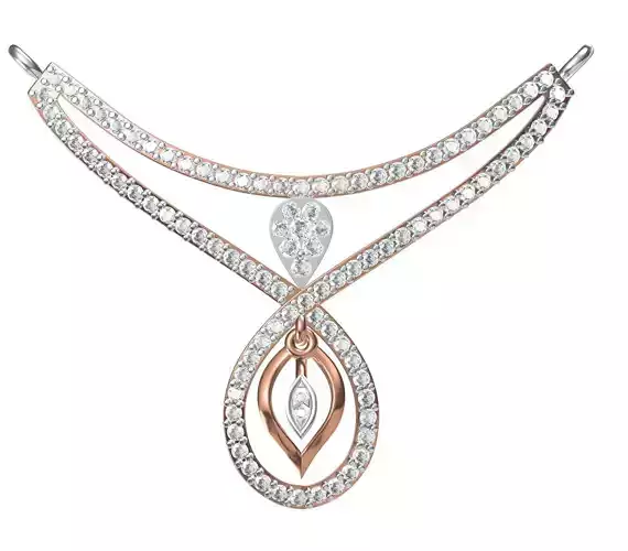 Women Pendant Necklace STL JCD Details