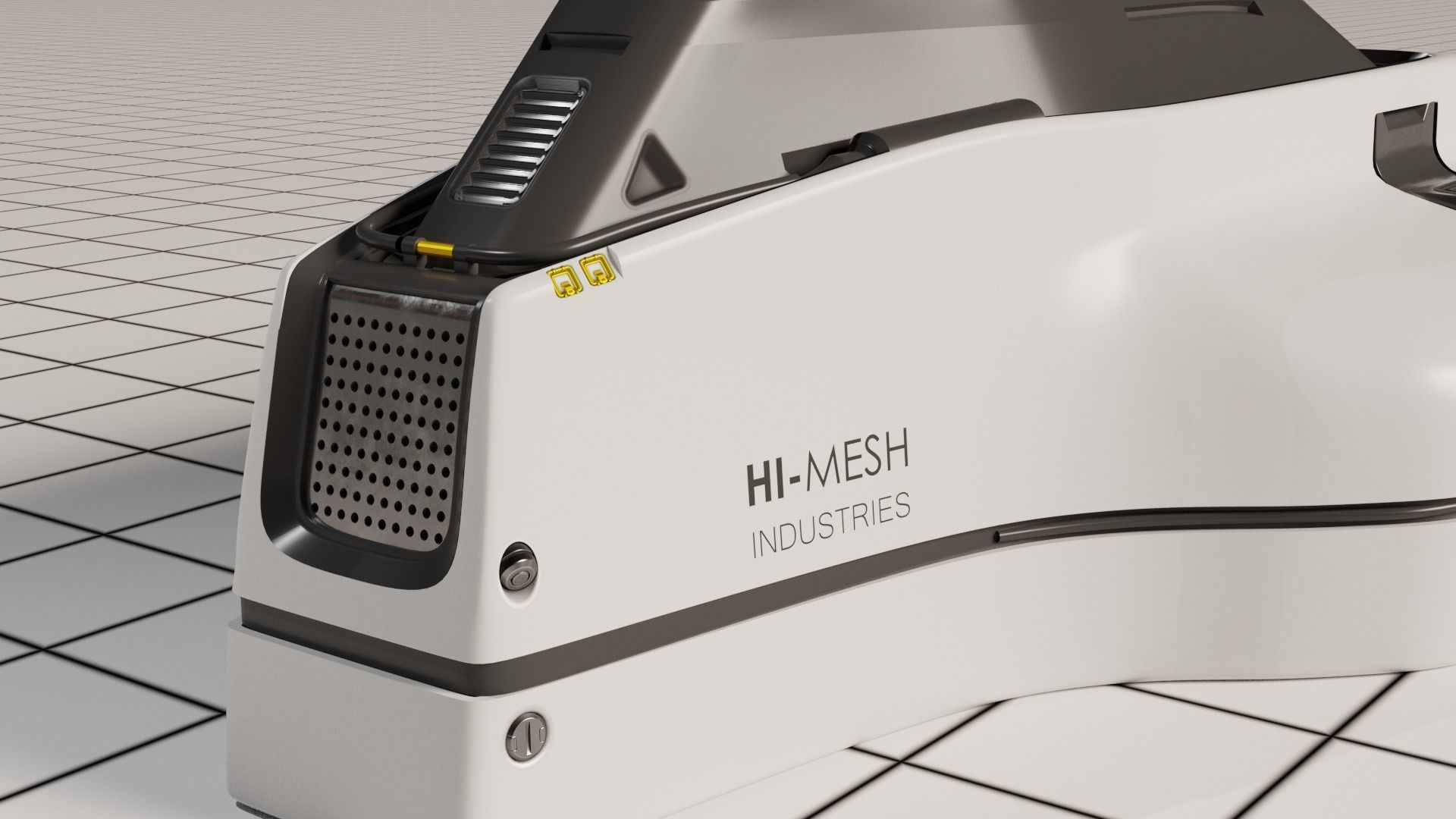 Hi Mesh  Industries Scifi Model 3D model_1