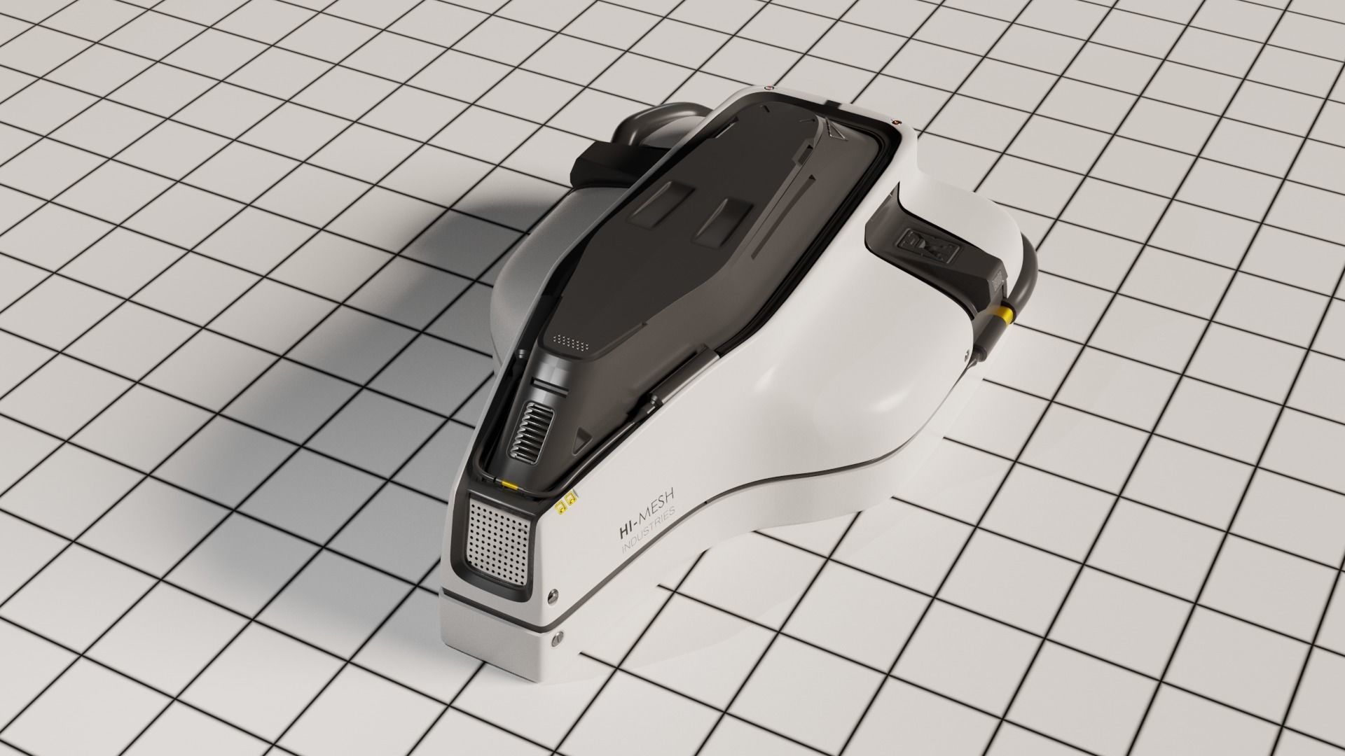 Hi Mesh  Industries Scifi Model 3D model_2