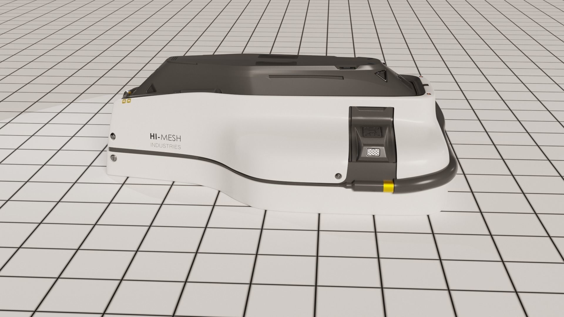 Hi Mesh  Industries Scifi Model 3D model_4