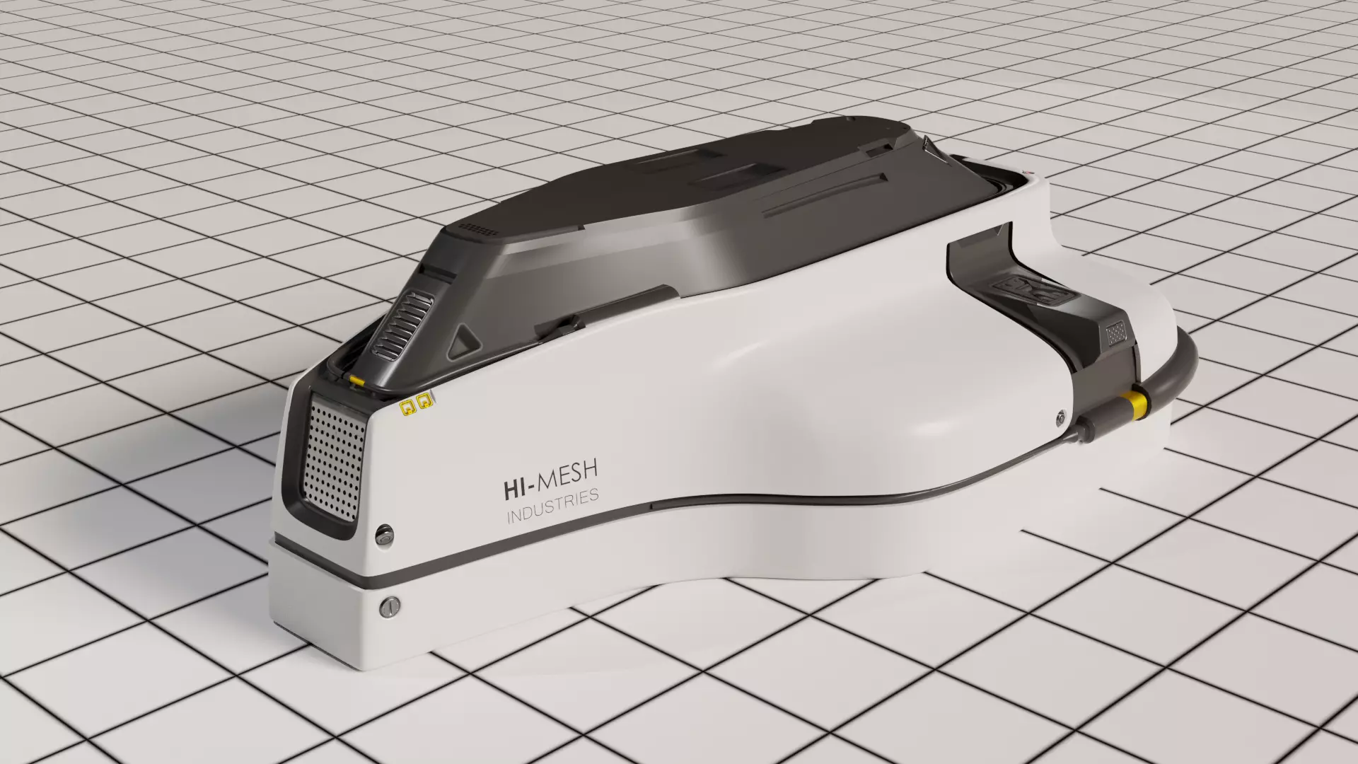 Hi Mesh  Industries Scifi Model 3D model_0