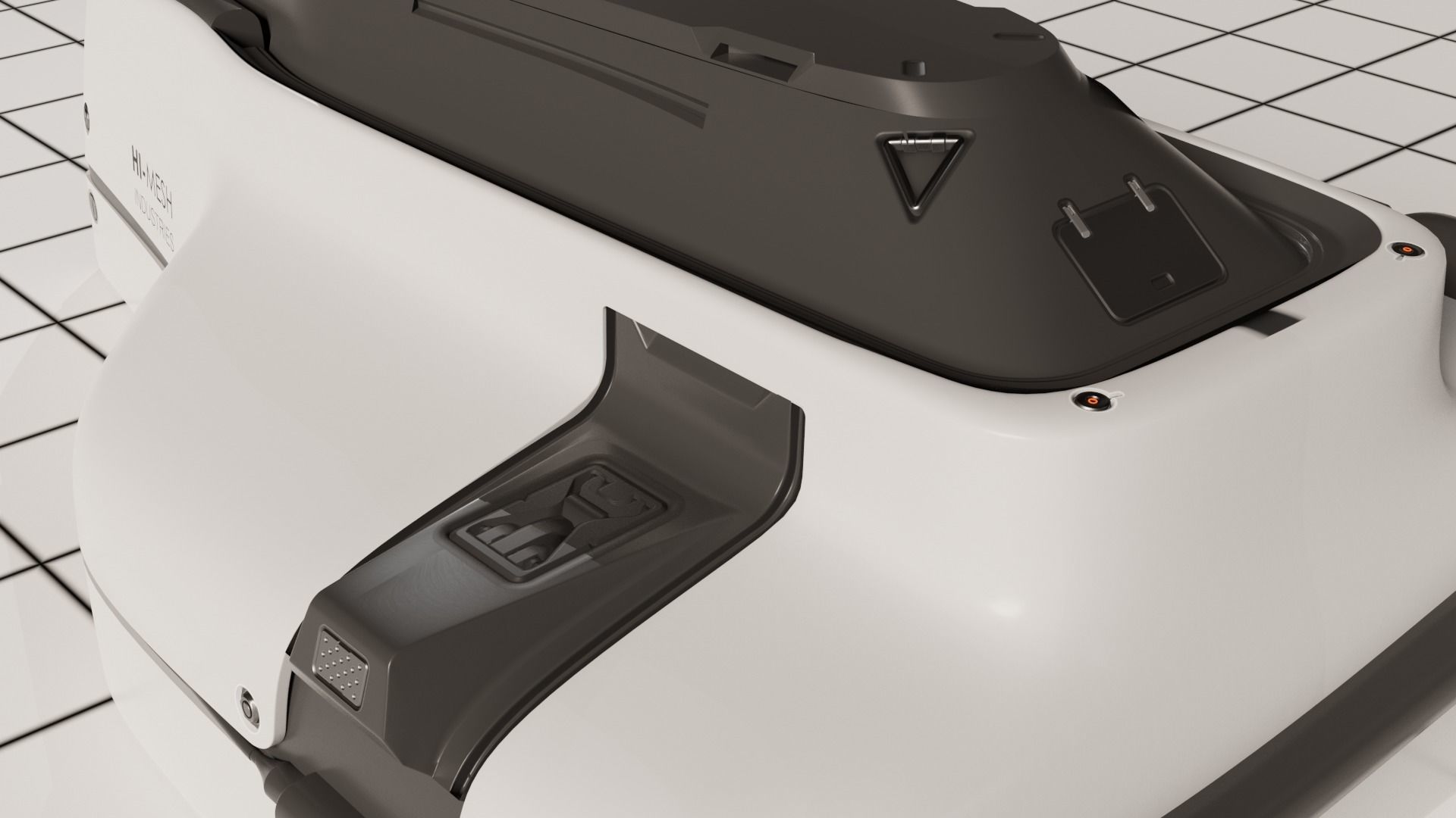 Hi Mesh  Industries Scifi Model 3D model_3