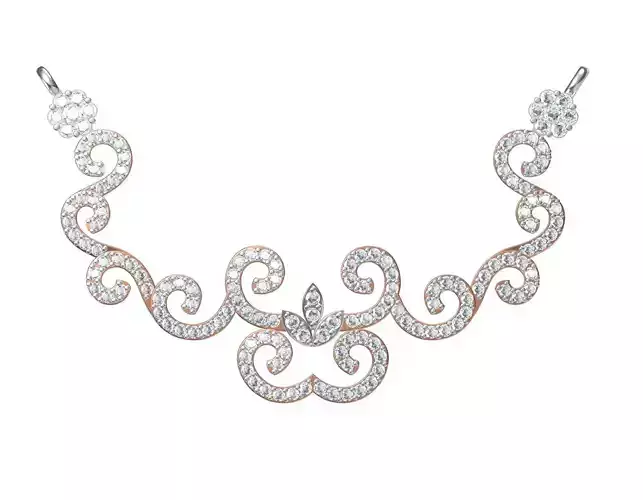 Women Pendant Necklace STL JCD Details