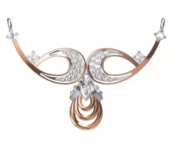 Women Pendant Necklace STL JCD Details