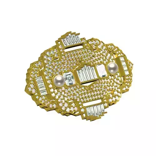 Antique Art Deco Style Brooch