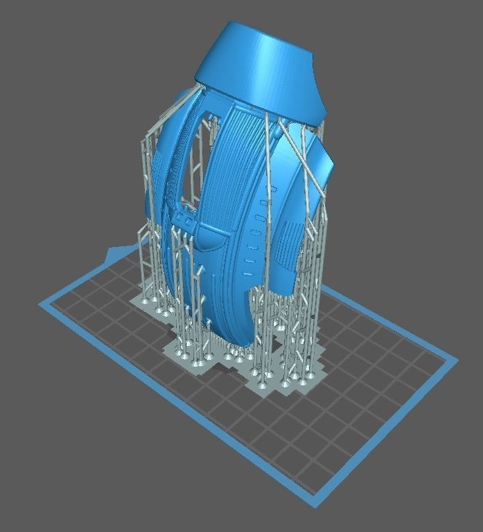 Rebellious Orbital Colony Cavalier-28mm Orbital Assault Mech 3D print model_32