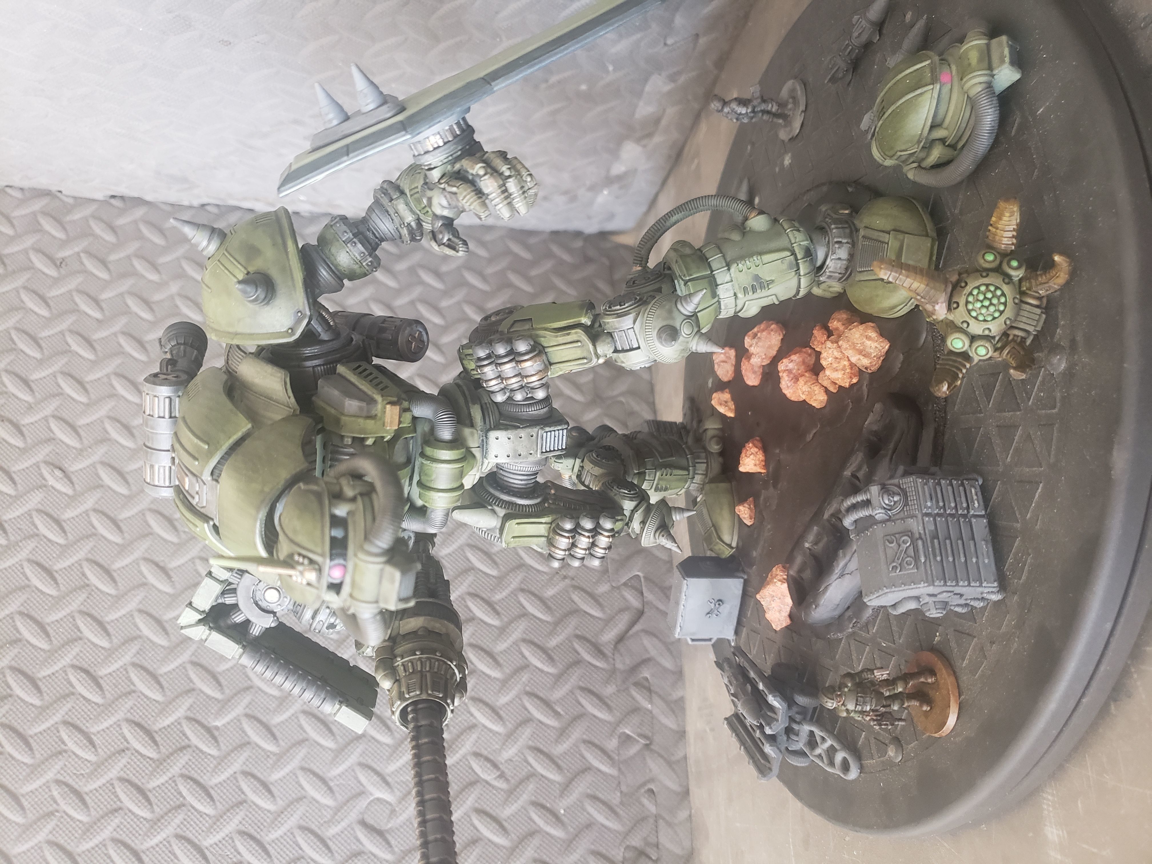 Rebellious Orbital Colony Cavalier-28mm Orbital Assault Mech 3D print model_2