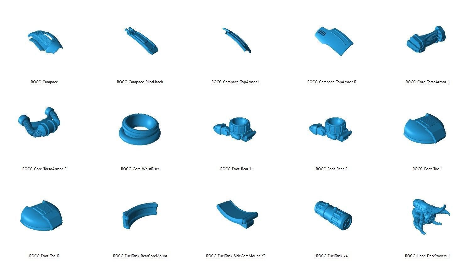 Rebellious Orbital Colony Cavalier-28mm Orbital Assault Mech 3D print model_21