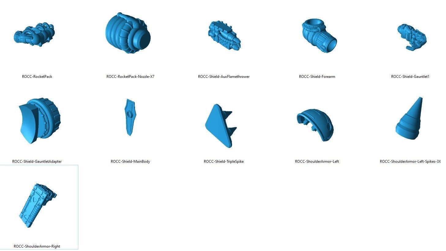 Rebellious Orbital Colony Cavalier-28mm Orbital Assault Mech 3D print model_31