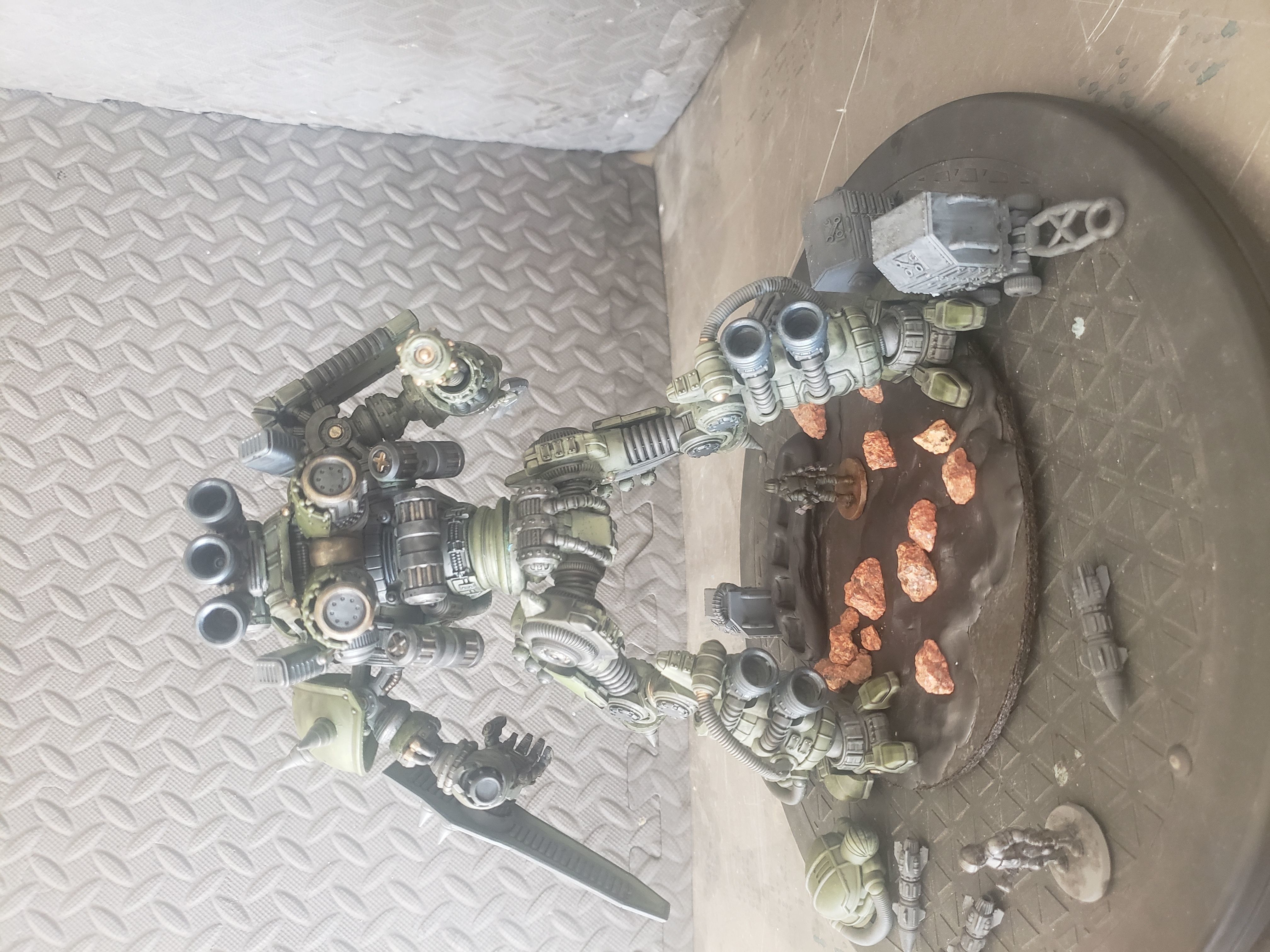Rebellious Orbital Colony Cavalier-28mm Orbital Assault Mech 3D print model_4