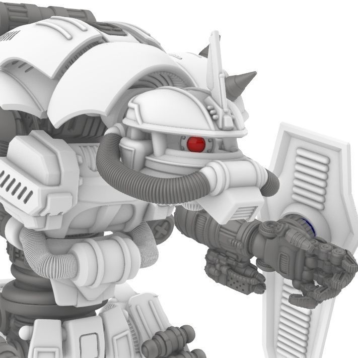 Rebellious Orbital Colony Cavalier-28mm Orbital Assault Mech 3D print model_45