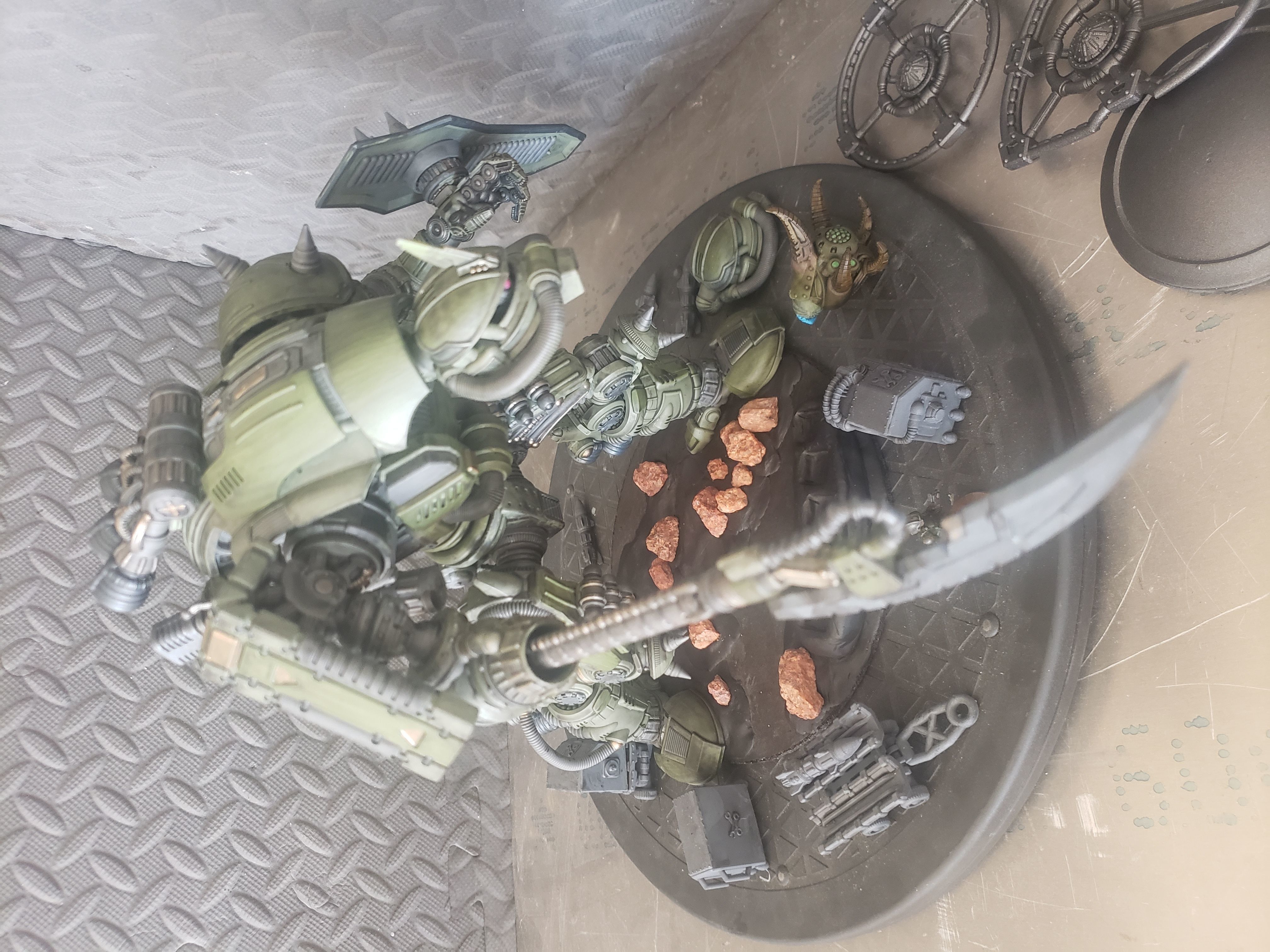 Rebellious Orbital Colony Cavalier-28mm Orbital Assault Mech 3D print model_41