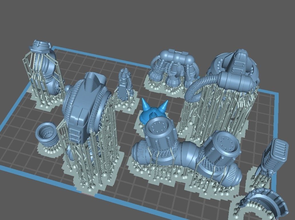 Rebellious Orbital Colony Cavalier-28mm Orbital Assault Mech 3D print model_24