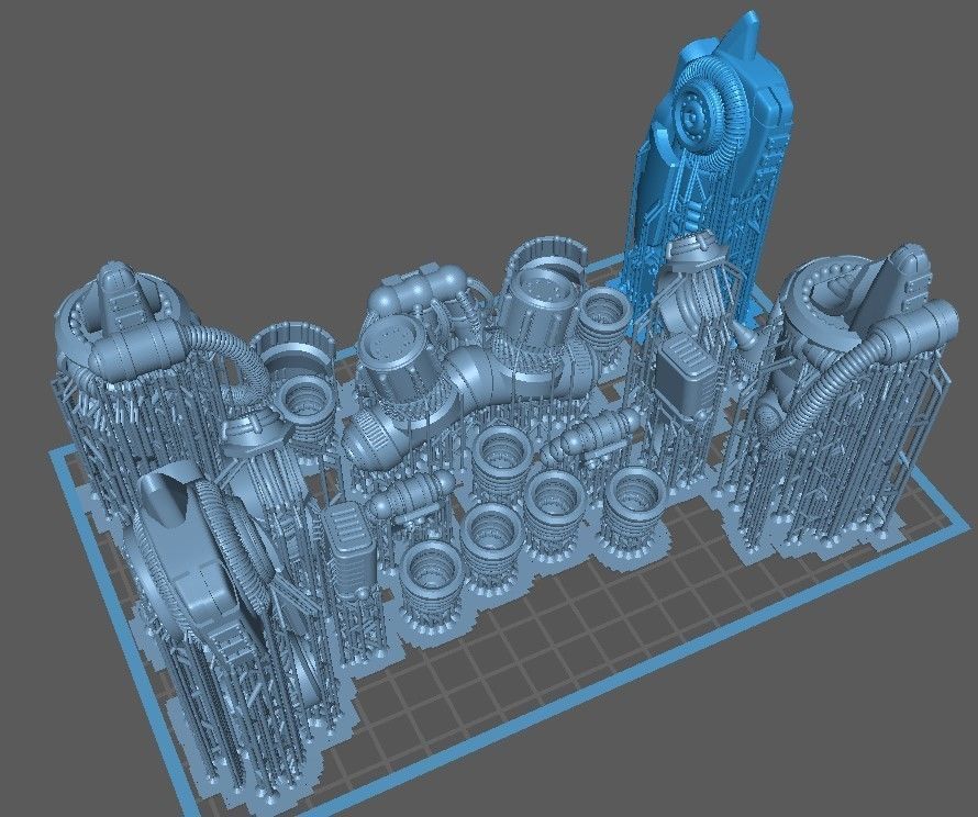 Rebellious Orbital Colony Cavalier-28mm Orbital Assault Mech 3D print model_26