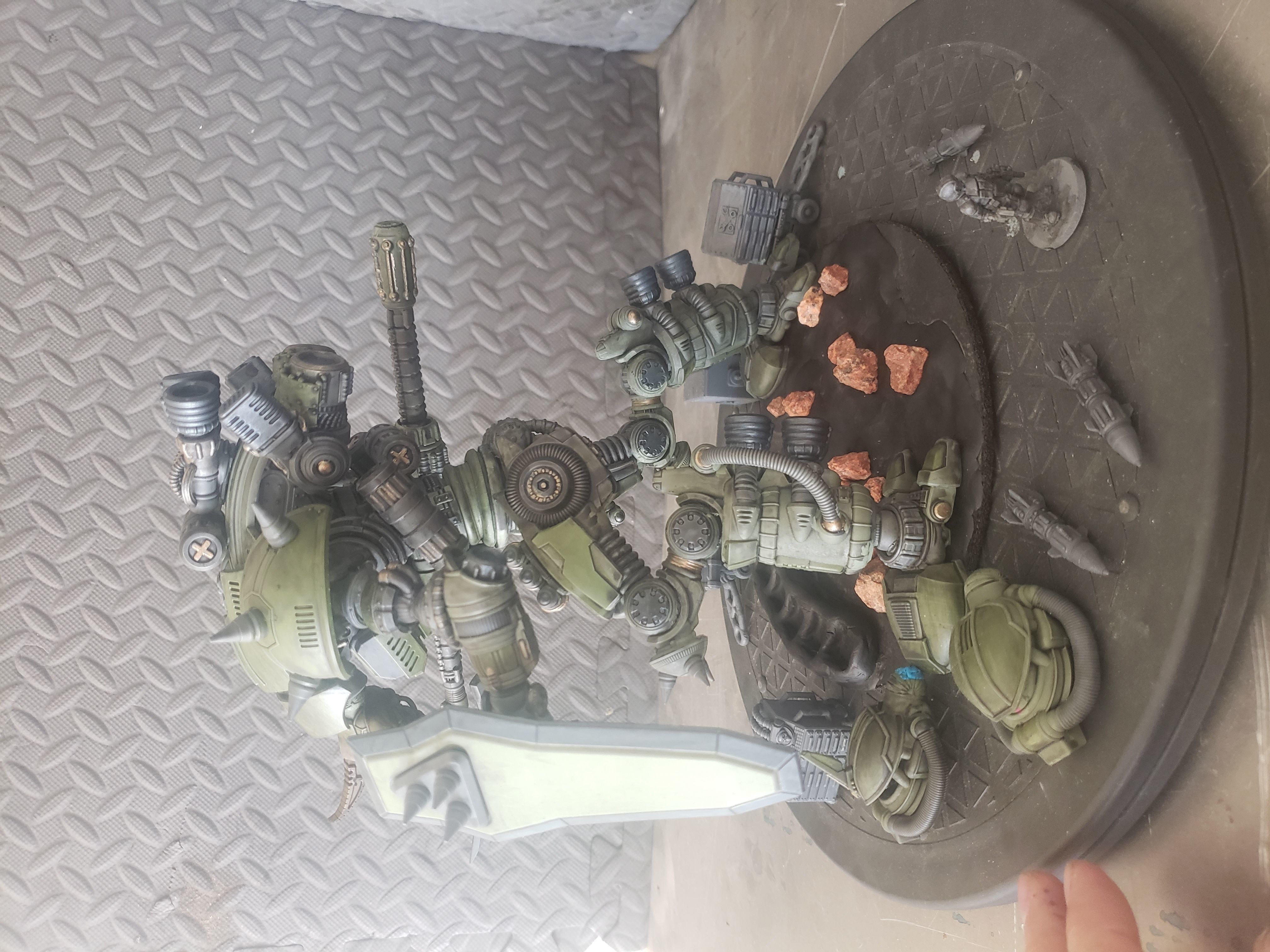 Rebellious Orbital Colony Cavalier-28mm Orbital Assault Mech 3D print model_42