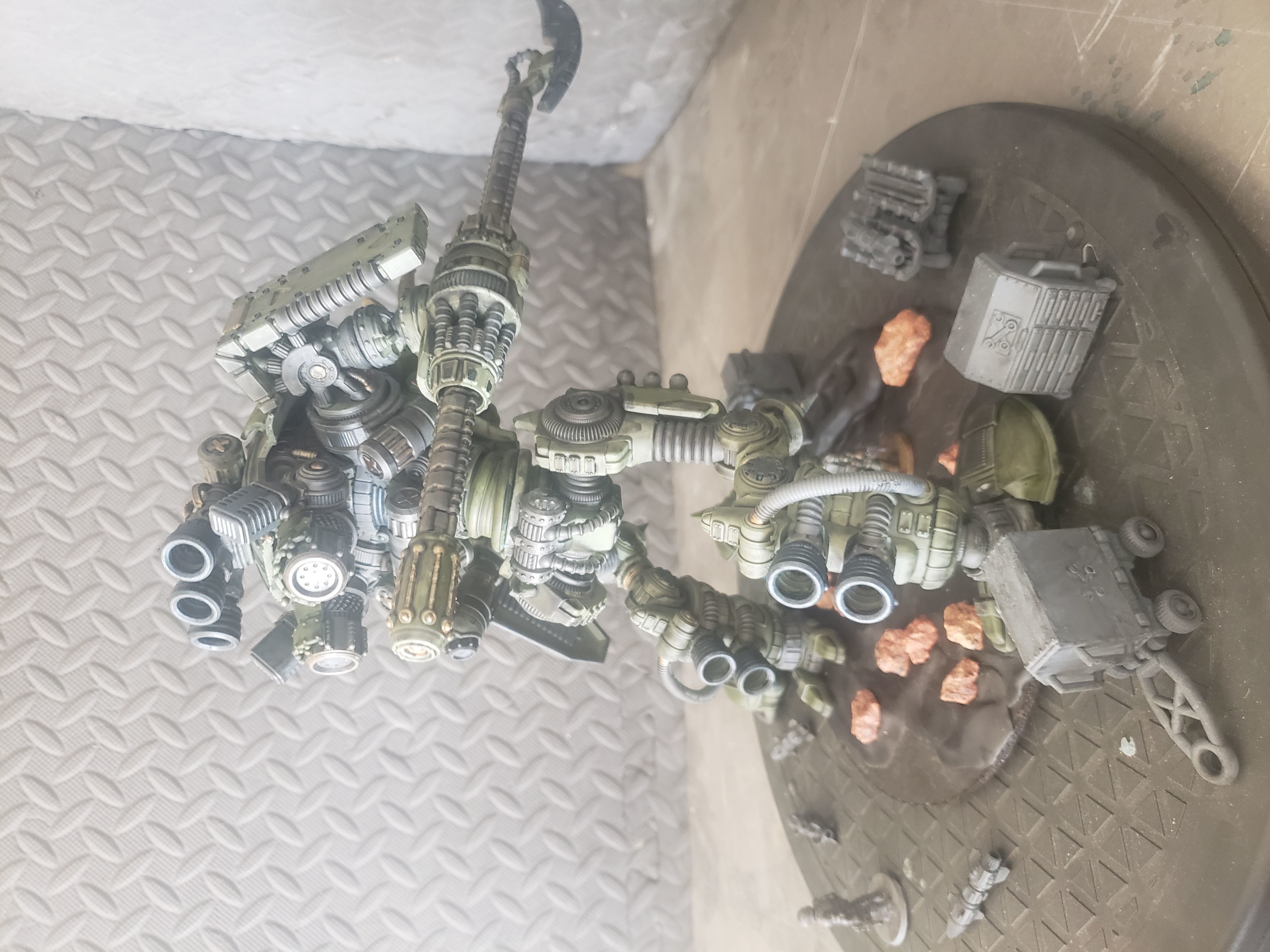 Rebellious Orbital Colony Cavalier-28mm Orbital Assault Mech 3D print model_40