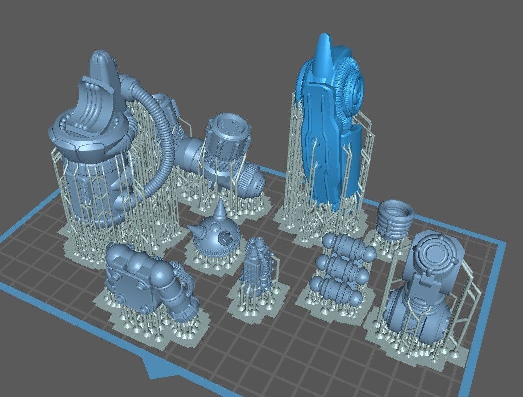 Rebellious Orbital Colony Cavalier-28mm Orbital Assault Mech 3D print model_23