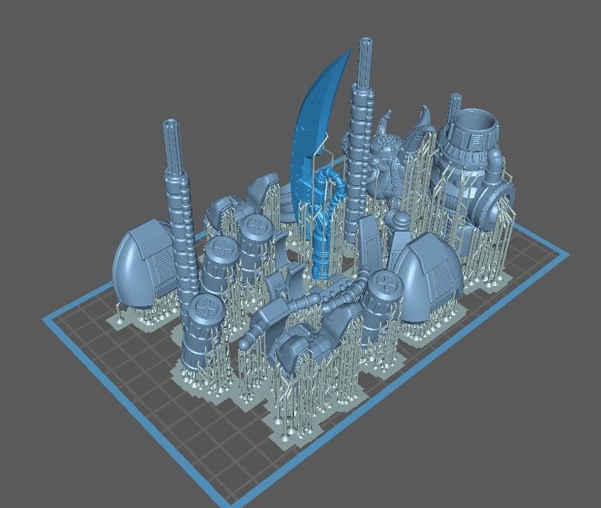 Rebellious Orbital Colony Cavalier-28mm Orbital Assault Mech 3D print model_33