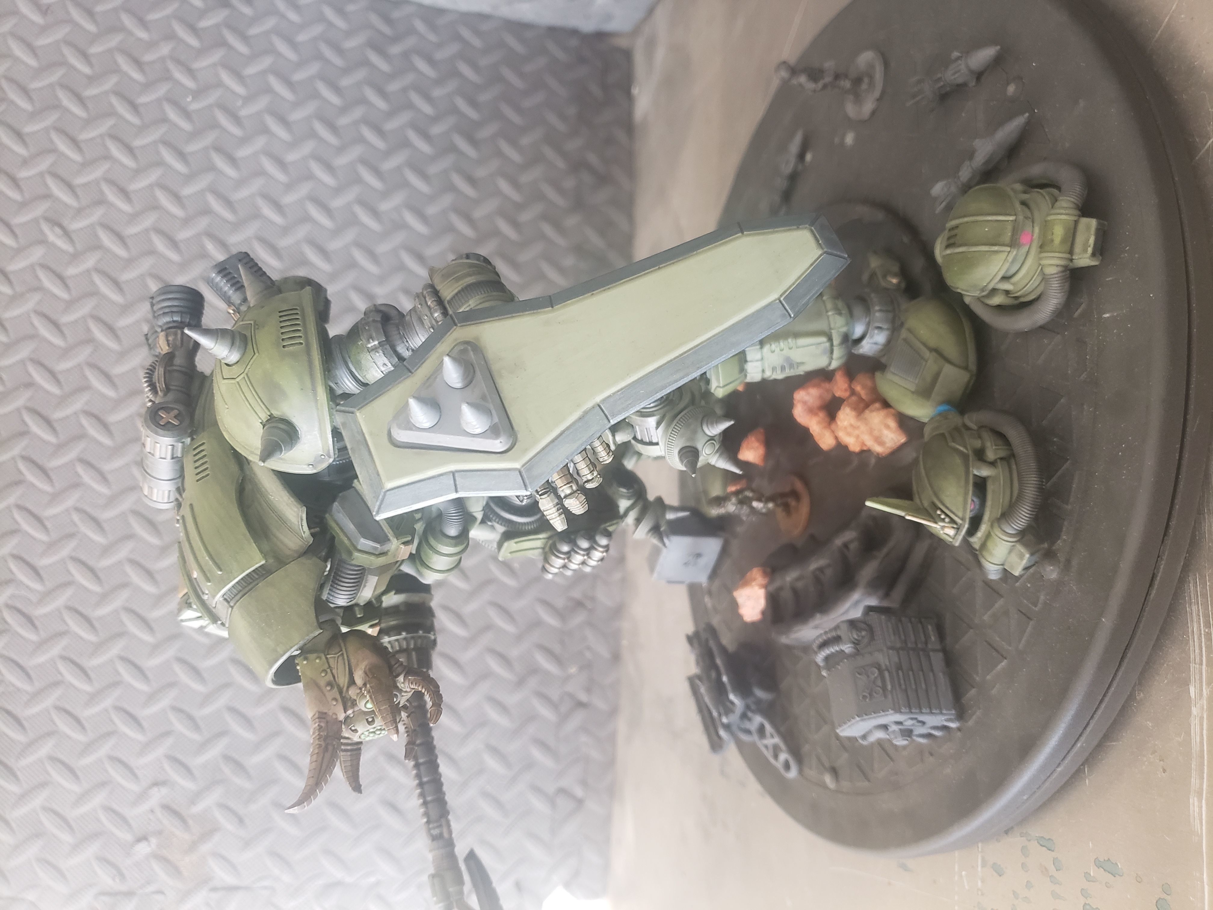 Rebellious Orbital Colony Cavalier-28mm Orbital Assault Mech 3D print model_39