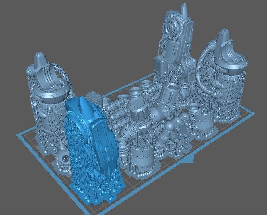 Rebellious Orbital Colony Cavalier-28mm Orbital Assault Mech 3D print model_25