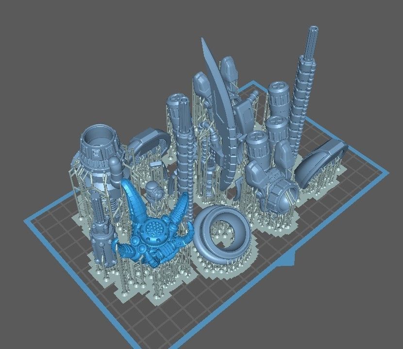 Rebellious Orbital Colony Cavalier-28mm Orbital Assault Mech 3D print model_22