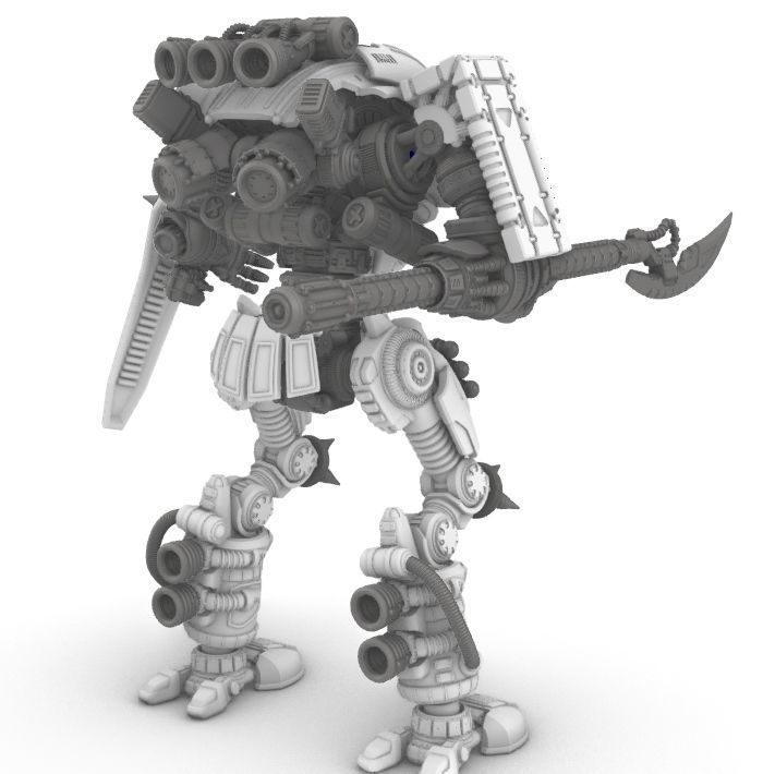 Rebellious Orbital Colony Cavalier-28mm Orbital Assault Mech 3D print model_43